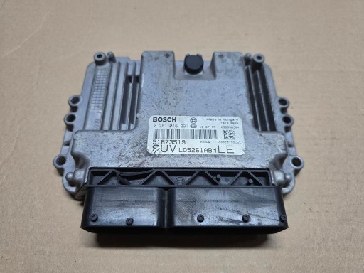 Компьютер двигателя fiat sedici suzuki sx4 2.0 jtdm 0281016291 51873519 (c1)