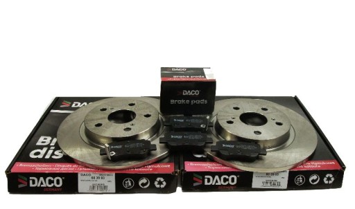 603903 - Диски + колодки задні TOYOTA AVENSIS T27 290мм