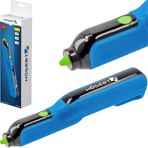 КЛЕВОЙ ПИСТОЛЕТ 4 В, АККУМУЛЯТОРНЫЙ, АККУМУЛЯТОРНЫЙ, 7 мм HOGERT HT2C102