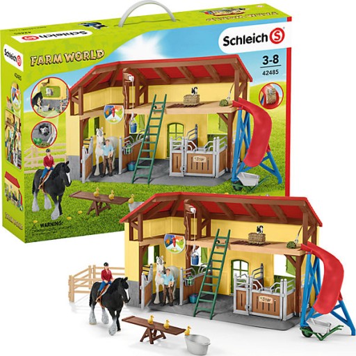 Schleich Farm World Konská stajňa 42485