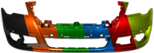 5903624088155 - Бампер для VW Passat B6 3C 05-10 PDC LC7Z