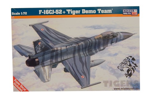 A7165 Model lietadla pre lepenie F-16CJ-52 TIGER