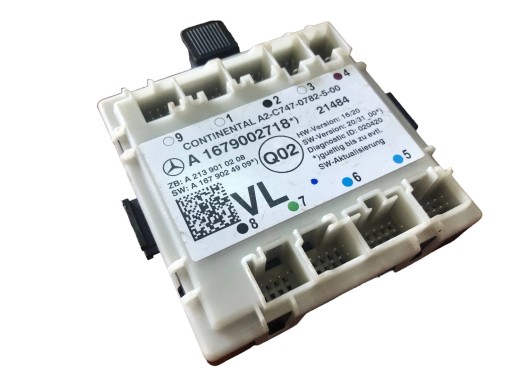 A1679002718 - MERCEDES GLE W167 модуль двери 1679002718