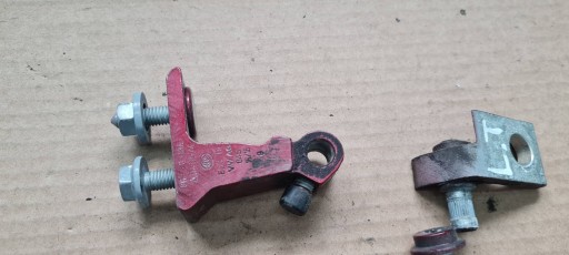 A4 B9 8W S4 hinge hinges door left left rear part rear. KOMPLET LY3S
