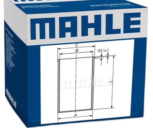 029 20 - Втулка цилиндра MAHLE для MULTICAR Tremo S
