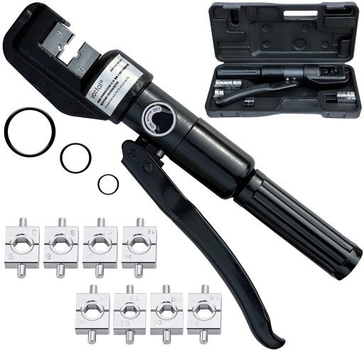 ГИДРАВЛИЧЕСКИЙ ПРЕССОВАТЕЛЬ ДЛЯ КАБЕЛЕЙ 4-70 ММ ПРОЧНЫЕ ЗАКАЛЕННЫЕ МАТЕРИАЛЫ