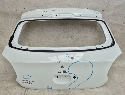 MITSUBISHI SPACE STAR II 13- trunk door boot rear part rear