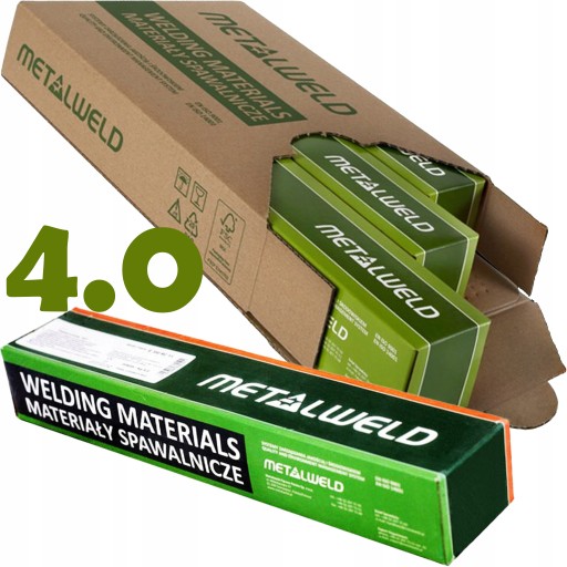 Електроди Metalweld рутил 4,0 / 350 / 5kg Польський
