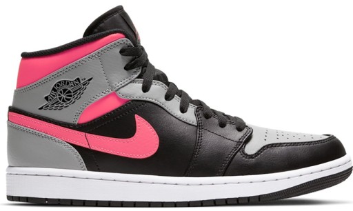 Topánky Air Jordan 1 Mid Pink Shadow - 554724-059