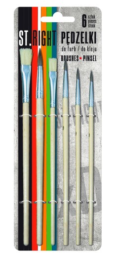 Змішані пензлі ST.RIGHT