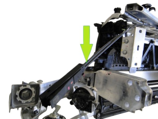 A2068801400 - MERCEDES C Class W206 S206 206 трос відкривання трос замку капота