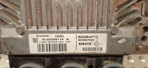 Computer S122326114A 8200843713 8200807626 RENAULT 1.5 DCI
