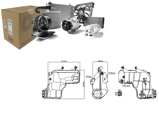 996166 - РАСШИРИТЕЛЬНЫЙ БАК РАДИАТОРА LAND ROVER RANGE ROVER IV RANGE ROVER