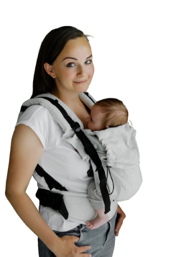 Регульована переноска Little Frog Linen Prime Natural