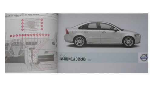 VOLVO S40 II 2007-2012 польское руководство по эксплуатации