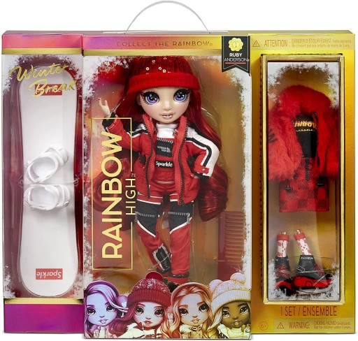 Лялька Mga Entertainment Rainbow High Winter Ruby Anderson