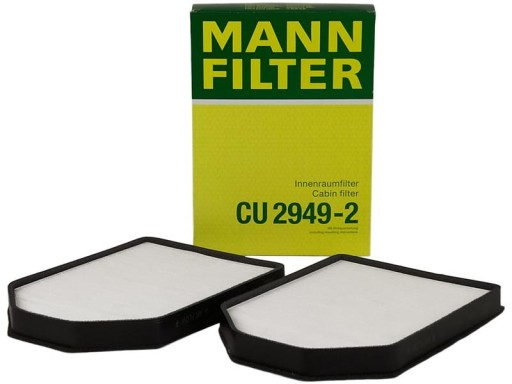 2949-2-ZS1 - Манн салонный фильтр AUDI A8 (4D2, 4D8)