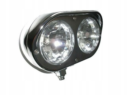 20.201.119 - MOTOJAPAN-ПОДВІЙНА ХРОМОВАНА ГАЛОГЕННА ЛАМПА