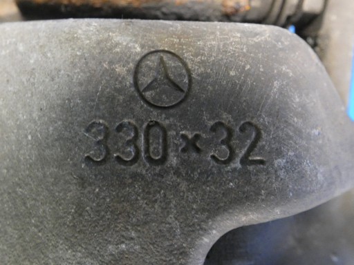 MERCEDES E KLASA W213 C W205 caliper brake left front 330X32