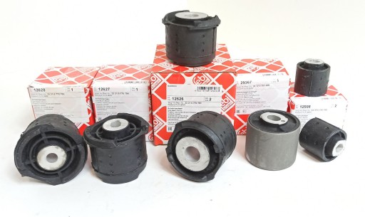 FEB-TUL-019, FEB-TUL-019 - Втулки, задні балки коляски, комплект bmw e92 e93