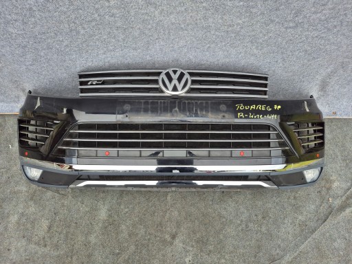 7P6807221E 7P6807221F - Vw touareg 7p lift r-line 2014- решетка переднего бампера