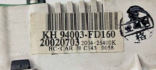 dials clock 94003-FD160 KIA RIO