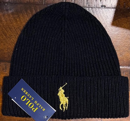 POLO RALPH LAUREN Czapka zimowa z USA100%Org.