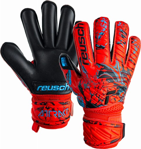 Воротарські рукавички Reusch Attrakt Silver Roll Finger Junior розмір 4