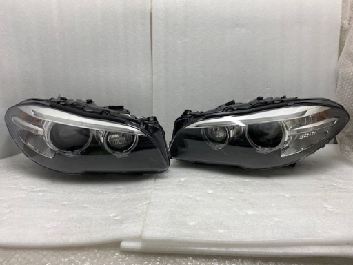 7378513 7424152 - BMW 5 F10 F11 LIFT Би-ксеноновые светодиодные поворотные лампы