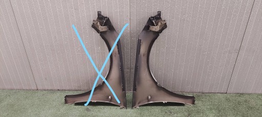 parafango sinistra Anteriore OPEL INSIGNIA A 08-17 LAK: Z177