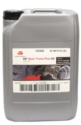 Масло трансмиссионное mf 80w-90 20л gear trans plus 3934050m1 massey ferguson