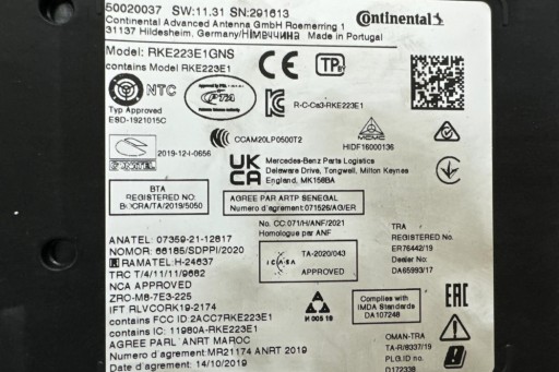 Інші модулі mercedes-benz c (w206) a2239051109 2.0l 2023 р.в.