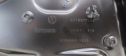 window regulator left front mechanism VW Passat B6 2,0 TDI