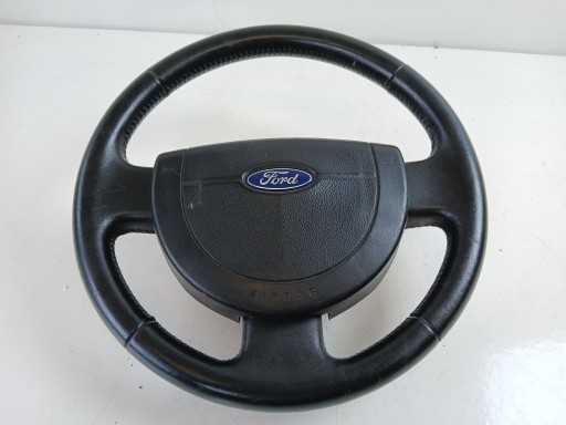 FORD FIESTA MK5 V MK6 lenkrad Leder SKORZANA szép LADNA