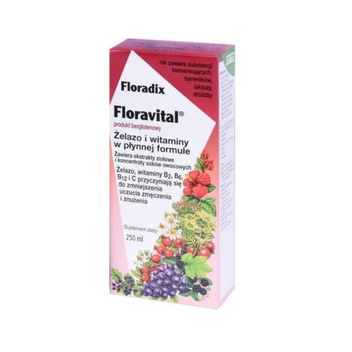 Floradix železo a bezlepkové vitamíny 250 ml za 202 Kč - Allegro