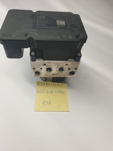 ТОРМОЗНОЙ НАСОС АБС 4L0614517L AUDI Q7 4L 05-15