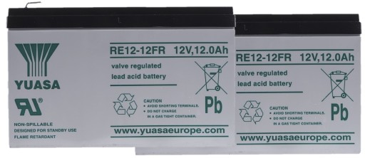 Apcrbc6 rbc 6 #6 акумуляторна батарея yuasa для ups apc 2x re12-12 12v 12ah