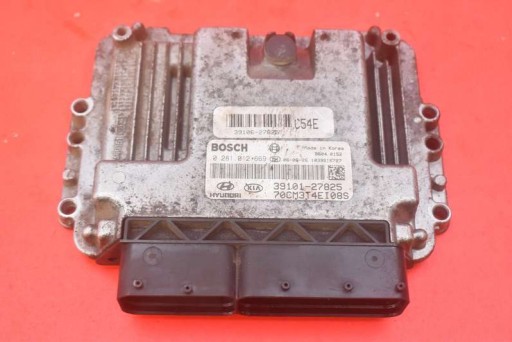 Контролер двигуна 39101-27825 hyundai santa fe 2 ii 2.2 crdi 153 км 06-10