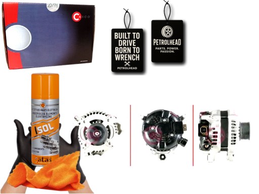 CASCAL40349AS#ECS-PCP+K - Генератор casco csf37 31100 rzp g01 553677ri ai 9003 #petrolhead pro+ kit4