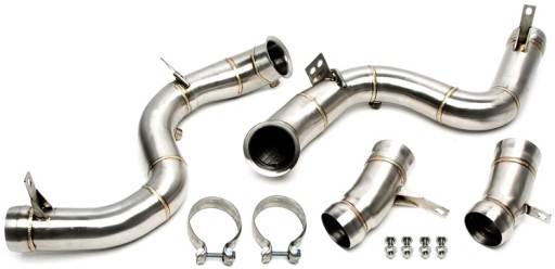 06MB002 - MERCEDES S-Class W222 AMG S 63 Downpipe та TECHNIX