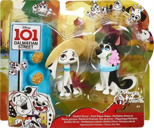 101 далматин - фігурки Доллі та Гензель, 2 шт