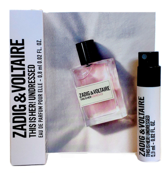 zadig & voltaire this is her! undressed woda perfumowana 0.8 ml   