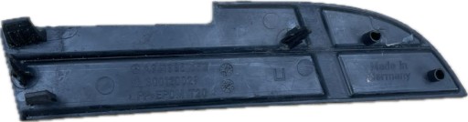 MERCEDES ACTROS MP4 11- left spoiler grid of a bumper A9618851553