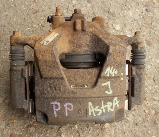 OPEL ASTRA J 1.7 CDTI 14R caliper brake right front 13430603