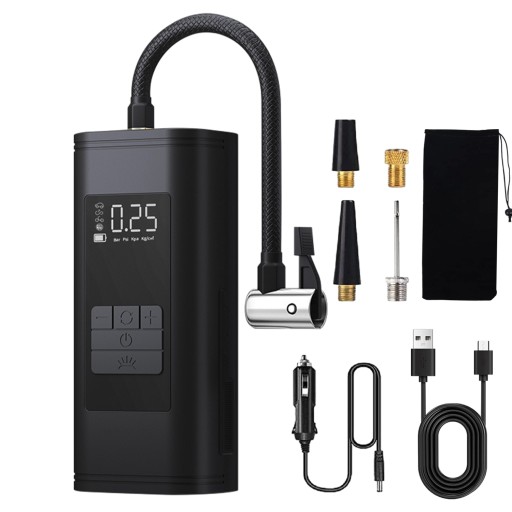 АВТОМОБИЛЬНЫЙ КОМПРЕССОР 12 В СВЕТОДИОДНЫЙ ЭЛЕКТРИЧЕСКИЙ КОМПРЕССОР КОЛЕСНЫЙ НАСОС