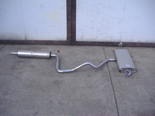 5Q0253211BA 5Q0253611AR - Seat LEON III глушник Середня задня Вихлопна труба