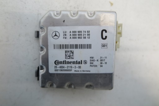 0009057402 - Модуль камеры переднего стекла mercedes benz cls 500 w218 4.7 a0009057402