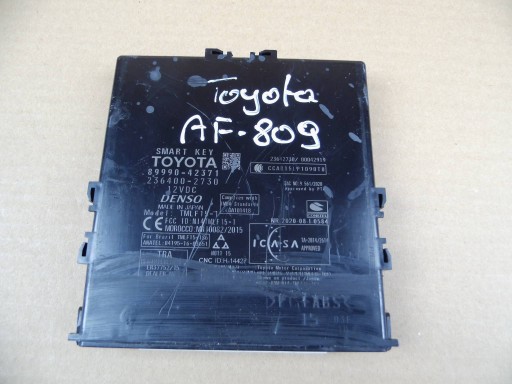Toyota RAV4 V module computer control unit SMARTKEY 89990-42371