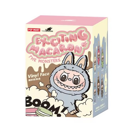 ORYGINALNY POPMART The Monsters Exciting Macaron LABUBU blind box