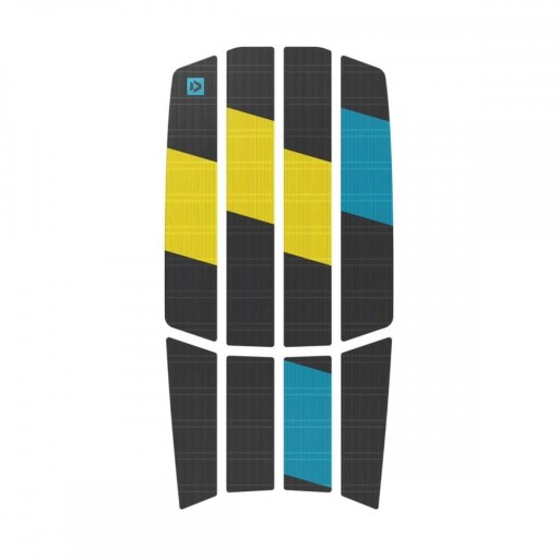 Накладка DTK 2021 Traction Pad Team Front DkGreyYel